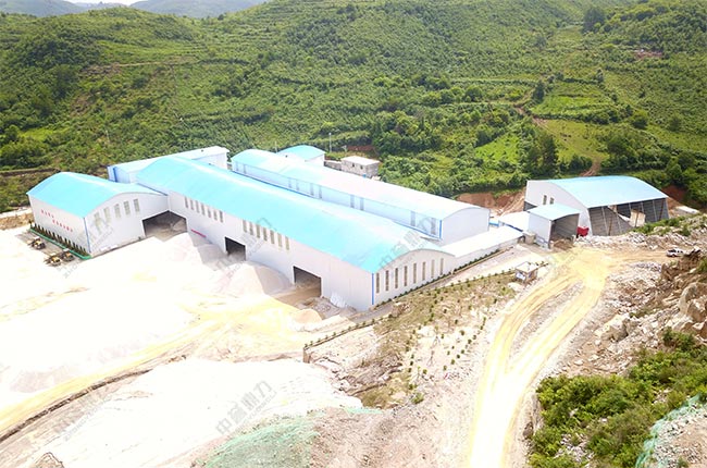 貴州凱仕順和時(shí)產(chǎn)1000噸石子生產(chǎn)線