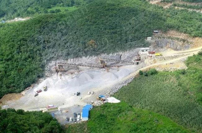 杜鵑礦業(yè)時(shí)產(chǎn)500噸石子機(jī)流水線