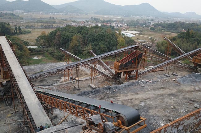 江西新余小型石料廠碎石生產線