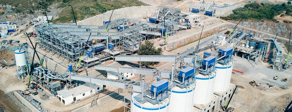 天利建材時產2500噸砂石骨料生產線