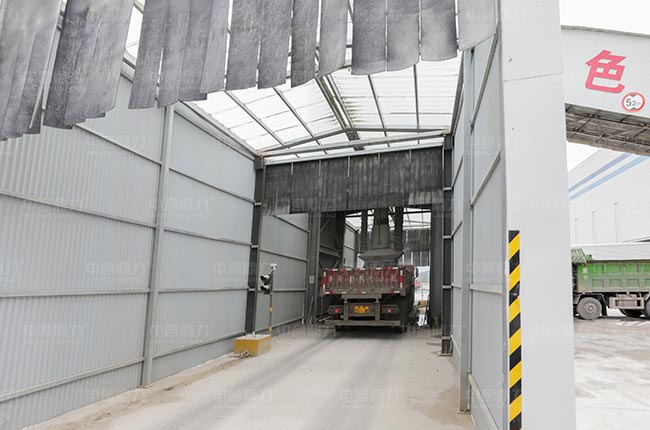 田溝項(xiàng)目自動(dòng)裝車現(xiàn)場(chǎng)