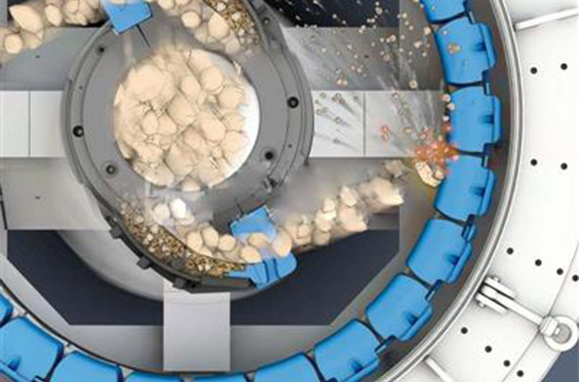 沖擊式破碎機結構圖