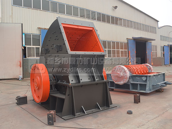 錘式破碎機實拍圖