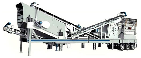 移動碎石生產線