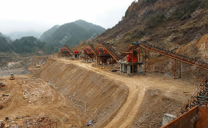 貴州中源建材時產1200噸砂石生產線圖片