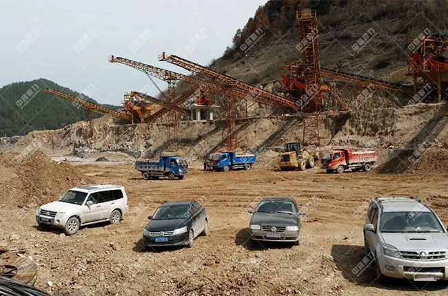 貴州中源建材時產1200噸砂石生產線展示圖3