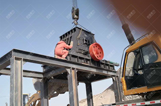 寧夏固原石料廠時產500噸骨料生產線現場案例展示4