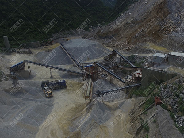 時(shí)產(chǎn)1500噸砂石生產(chǎn)線