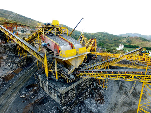 鵝卵石制砂生產(chǎn)線