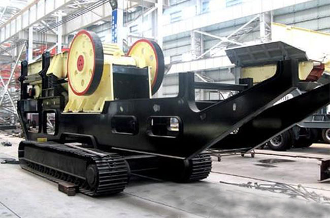 移動型顎式破碎機