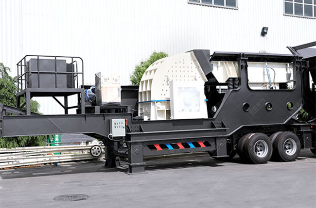 移動沙石破碎機
