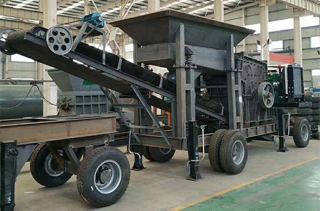 移動(dòng)式人工制砂機(jī)器