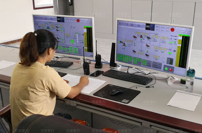 重慶永川區(qū)中材參天智能化石料生產線