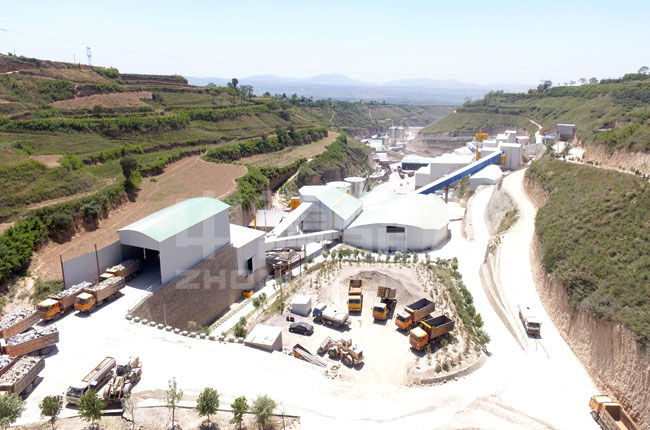 陜西銅川市恒益建材時(shí)產(chǎn)800-1000噸生產(chǎn)線